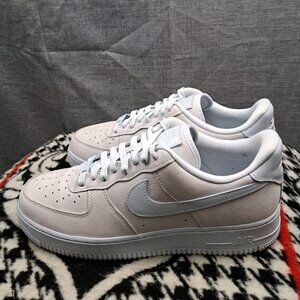 %Size 12 Nike Air Force 1 '07 PRM DZ2786-400 White Tint Blue Women / A 21